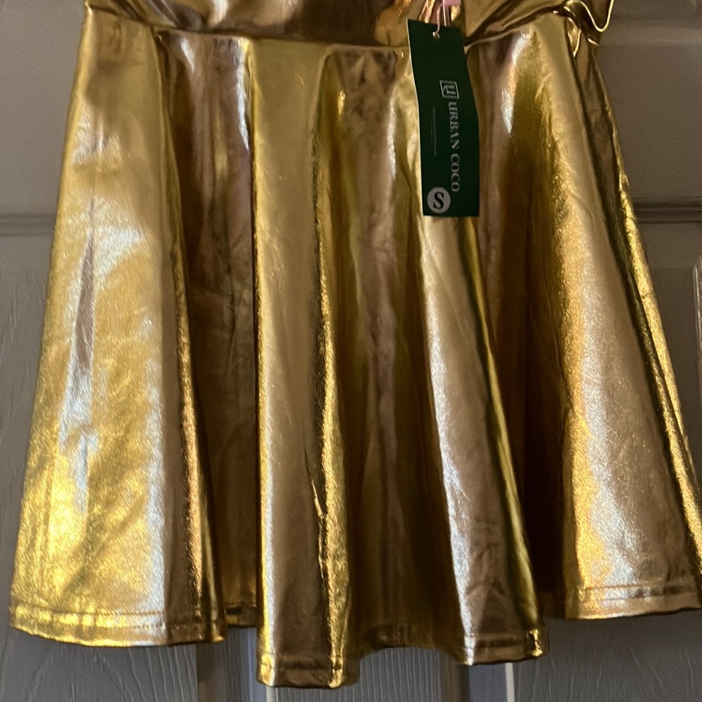 Gold Skirt by